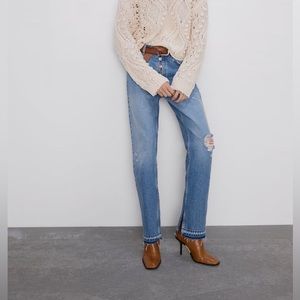 Z1975 HIGH RISE STRAIGHT JEANS